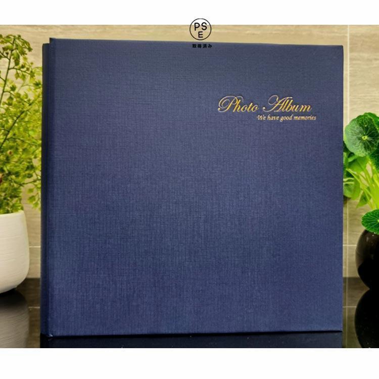 アルバム 貼る タイプ 30枚 60ページ 手作り フリーアルバム 粘着 貼り付け 手作り フォトアルバム 集合写真 黒台紙 粘着台紙 フォトアルバム |  | 01