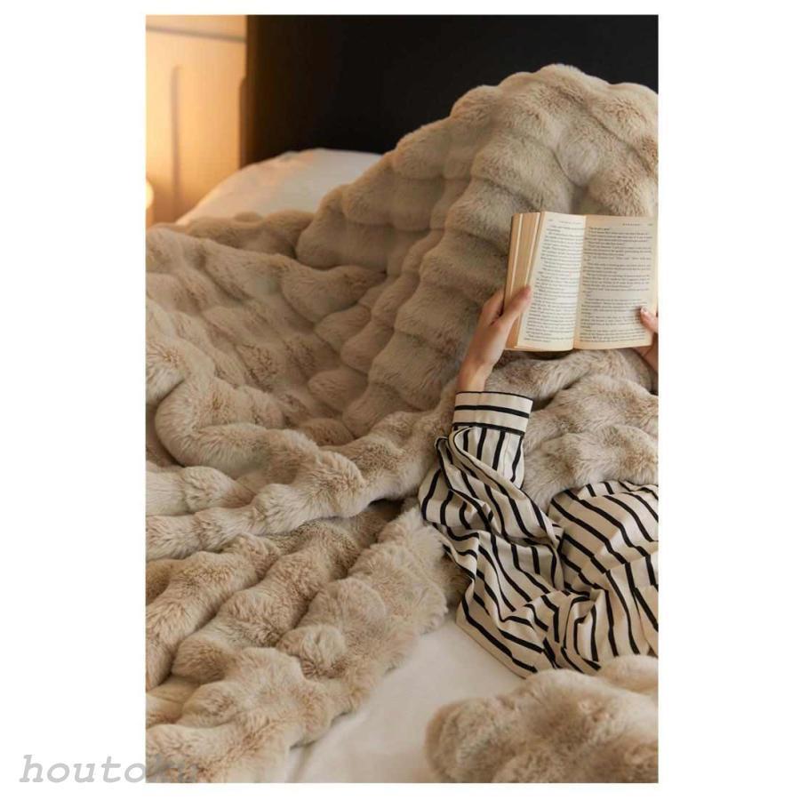 もうふ もこもこ毛布 暖かい ふわとろ ブランケット ふわふわ毛布 厚手 とろとろ セミダブル 160×200cm 膝掛け ひざ掛け モコ |  | 12