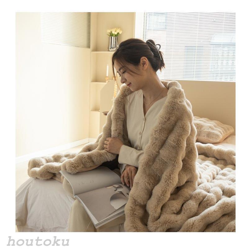 もうふ もこもこ毛布 暖かい ふわとろ ブランケット ふわふわ毛布 厚手 とろとろ セミダブル 160×200cm 膝掛け ひざ掛け モコ |  | 14