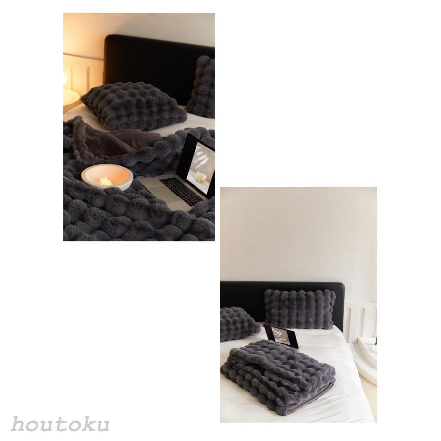 もうふ もこもこ毛布 暖かい ふわとろ ブランケット ふわふわ毛布 厚手 とろとろ セミダブル 160×200cm 膝掛け ひざ掛け モコ |  | 17