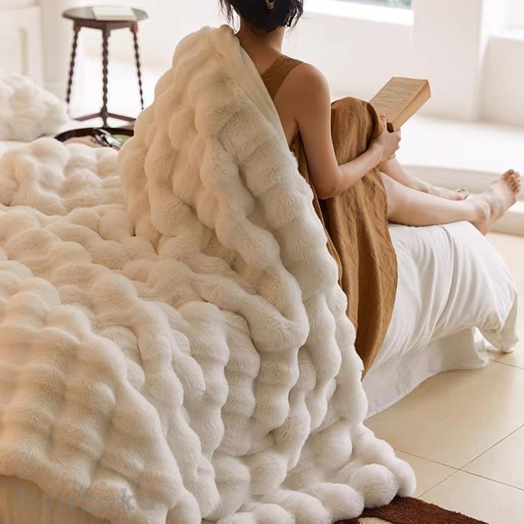 もうふ もこもこ毛布 暖かい ふわとろ ブランケット ふわふわ毛布 厚手 とろとろ セミダブル 160×200cm 膝掛け ひざ掛け モコ |  | 01
