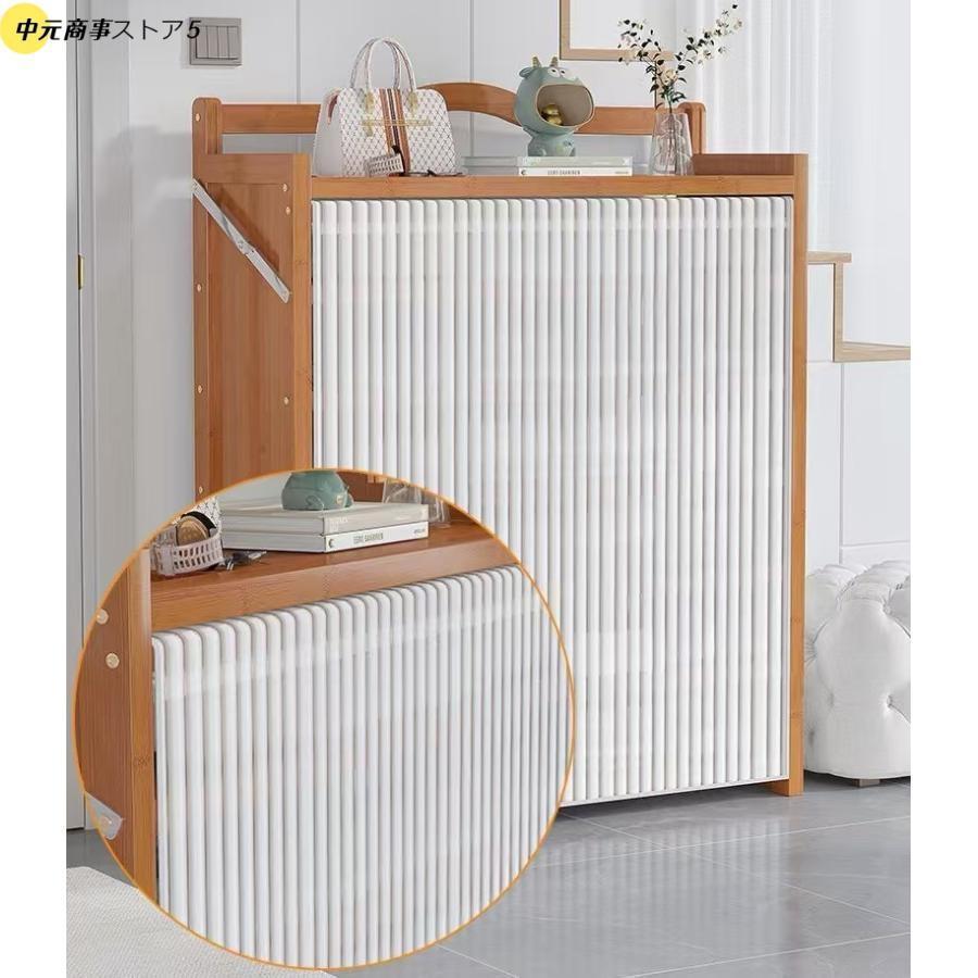 竹製シューズラック 天然竹製 靴棚 靴箱 完成品 折りたたみ収納 下駄箱 簡易シューズラック 安定性高い 収納 狭い 靴ラック コンパクト |  | 12