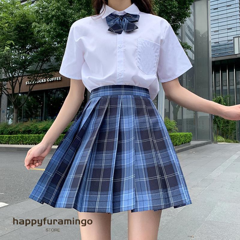 レディース 制服 コスプレ セットアップ スカート 半袖 JK 女子高校 学生服 スクールシャツ プリーツスカート リボン 3点セット セーラー服 コスチューム 中学生 |  | 15