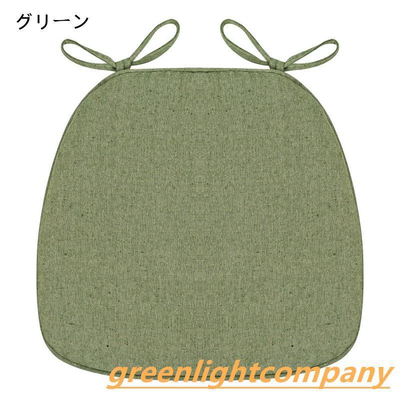 ダイニングチェア クッション 2枚セット/ 4枚セット洗える 椅子用 座布団 ひも付き 馬蹄形 シートクッション 食卓椅子用座布団 すべり止め付き 43*41C |  | 10