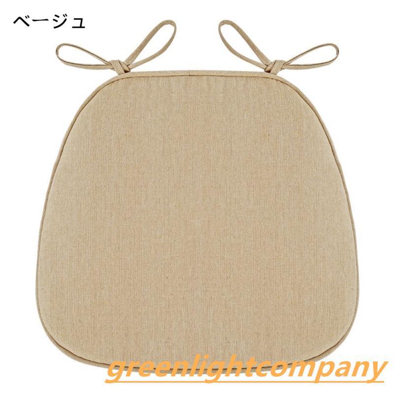 ダイニングチェア クッション 2枚セット/ 4枚セット洗える 椅子用 座布団 ひも付き 馬蹄形 シートクッション 食卓椅子用座布団 すべり止め付き 43*41C |  | 01