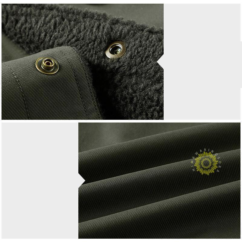 ミリタリージャケット メンズ ボアブルゾン 防寒着 裏起毛 裏ボア 冬服 秋冬 厚手 コットン アウトドア アウター ファッション通学 通勤 防風 保温 あったか |  | 12