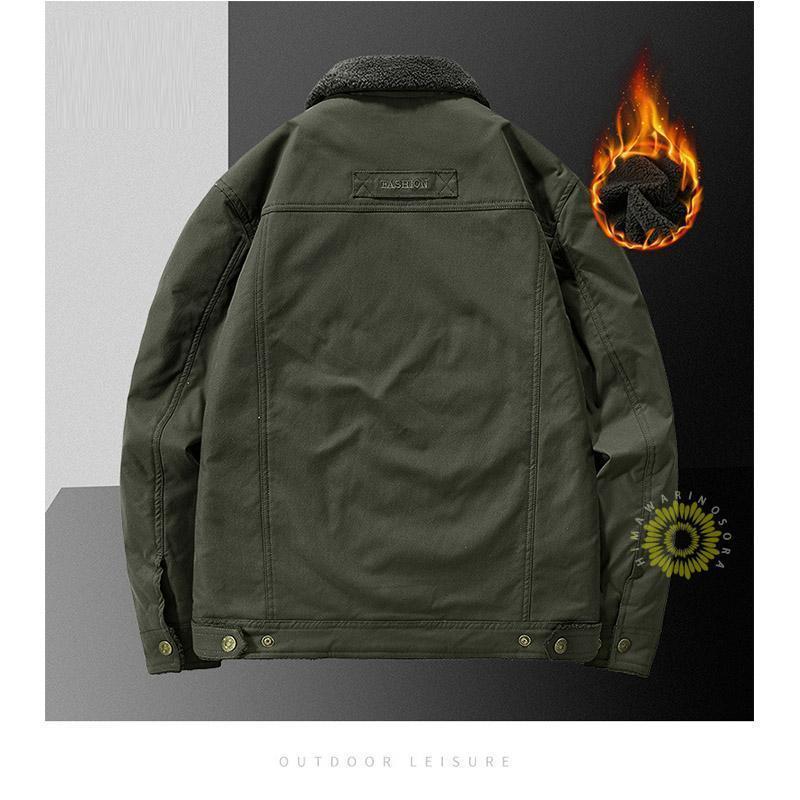 ミリタリージャケット メンズ ボアブルゾン 防寒着 裏起毛 裏ボア 冬服 秋冬 厚手 コットン アウトドア アウター ファッション通学 通勤 防風 保温 あったか |  | 08