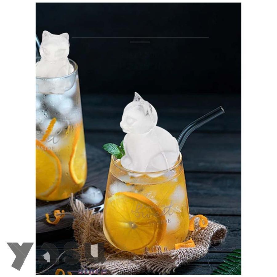 【2点購入で25%OFF】アイス 製氷機 シリコン型 猫 動物 アニマル 氷を作る容器 氷型 かわいい おしゃれ コーヒー 紅茶 業務用 |  | 14