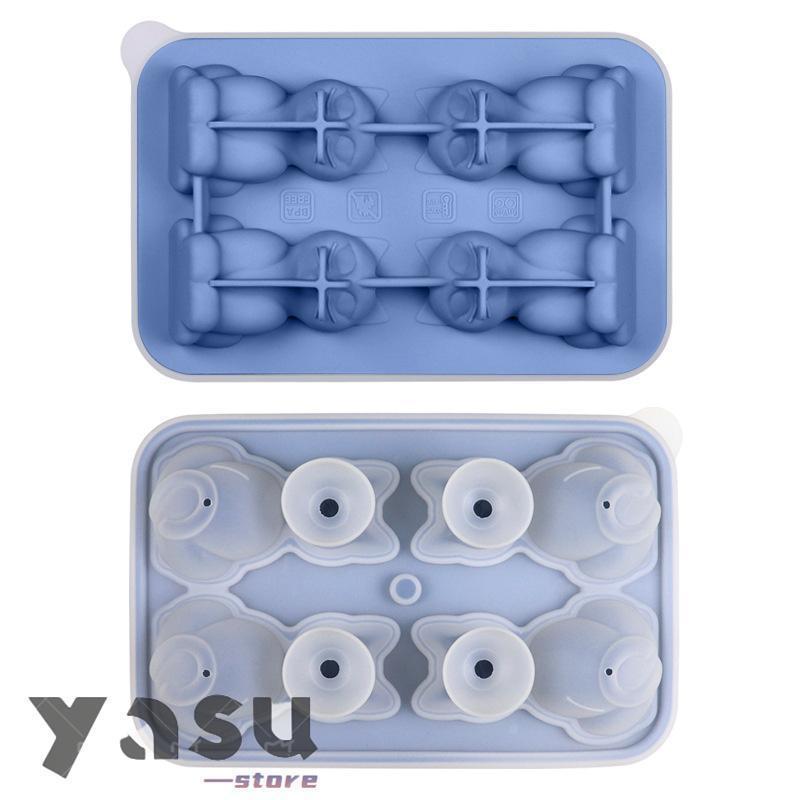 【2点購入で25%OFF】アイス 製氷機 シリコン型 猫 動物 アニマル 氷を作る容器 氷型 かわいい おしゃれ コーヒー 紅茶 業務用 |  | 05