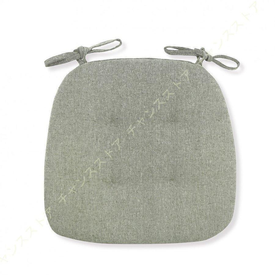 4枚セットダイニングチェアクッション座布団椅子用馬蹄形クッションダイニングチェア用クッシ紐付きシートクッションダイニングチェアイス |  | 11