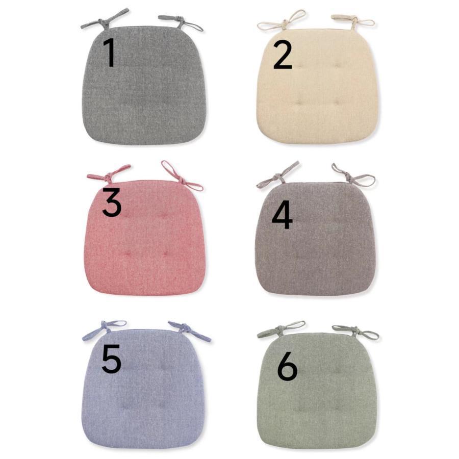 4枚セットダイニングチェアクッション座布団椅子用馬蹄形クッションダイニングチェア用クッシ紐付きシートクッションダイニングチェアイス |  | 12