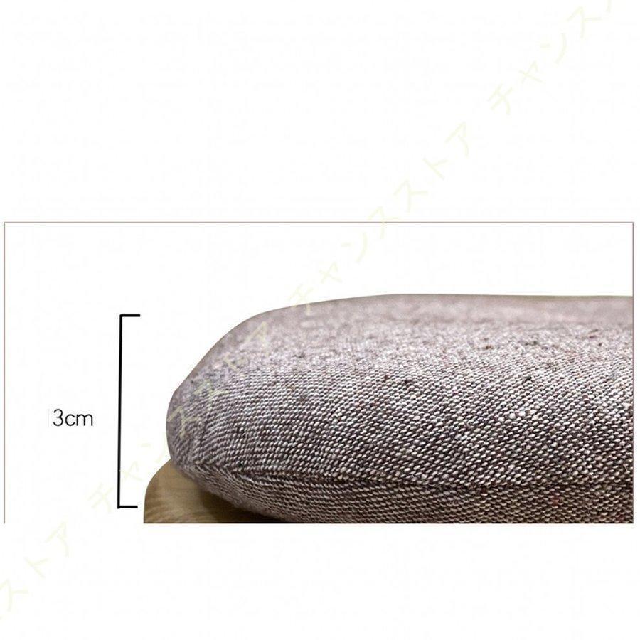 4枚セットダイニングチェアクッション座布団椅子用馬蹄形クッションダイニングチェア用クッシ紐付きシートクッションダイニングチェアイス |  | 03