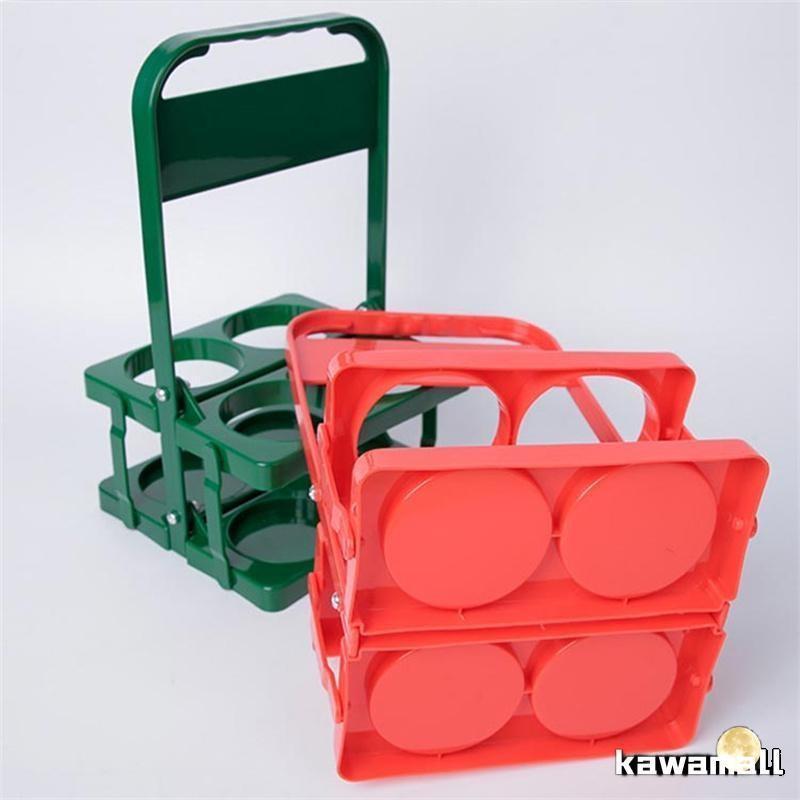 ボトルキャリアー 4本/6本分 ボトルホルダー ドリンクラック ドリンクホルダー 折りたたみ式 手提げ 取っ手付き キッチン収納 ラック 持ち運び ビール瓶 ワイン |  | 11