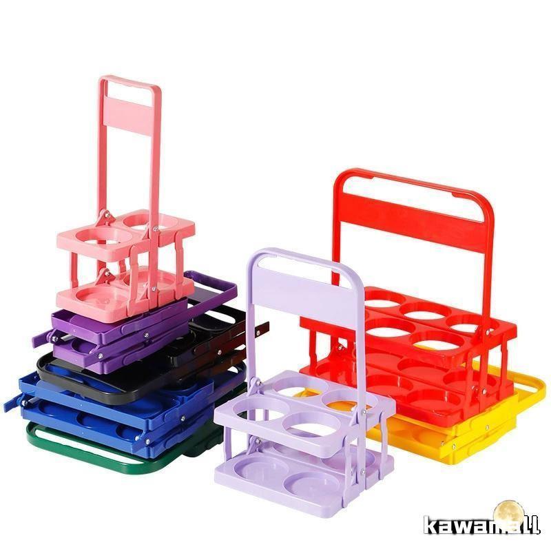 ボトルキャリアー 4本/6本分 ボトルホルダー ドリンクラック ドリンクホルダー 折りたたみ式 手提げ 取っ手付き キッチン収納 ラック 持ち運び ビール瓶 ワイン |  | 13