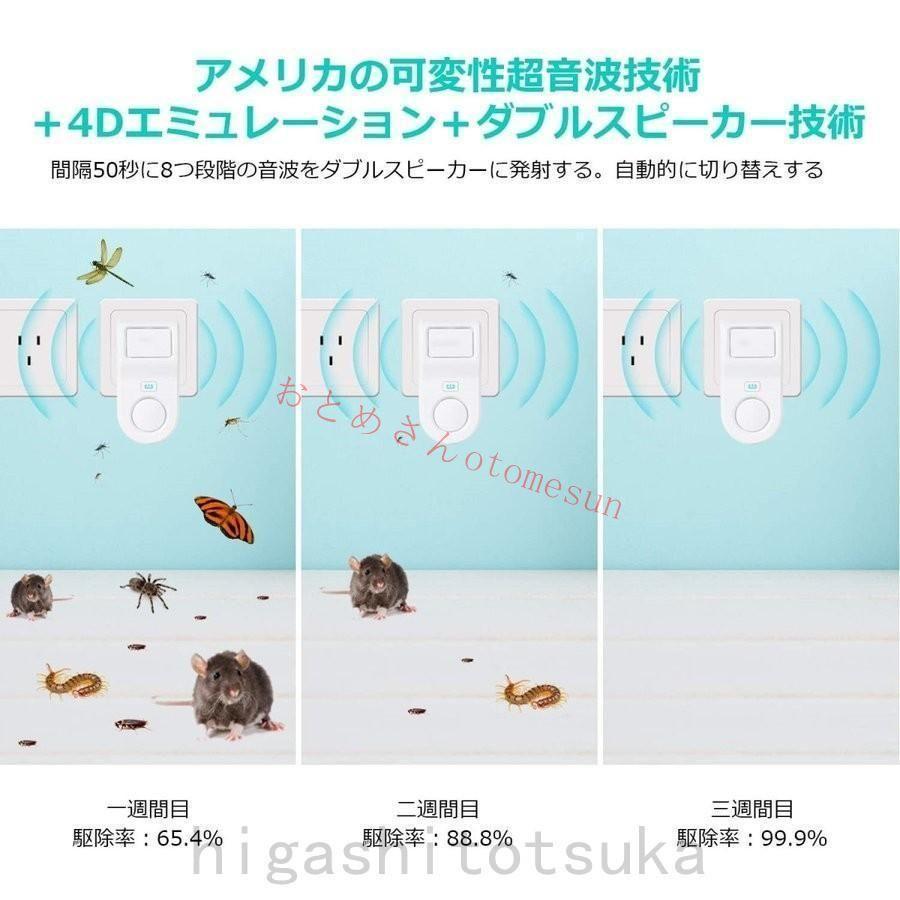 超音波害虫駆除器 ねずみ駆除 超音波 強力 害虫対策器 ネズミ撃退器 ゴキブリ駆除 虫除け器 コウモリ 超音波 最大有効範囲200m2(約130畳) |  | 08