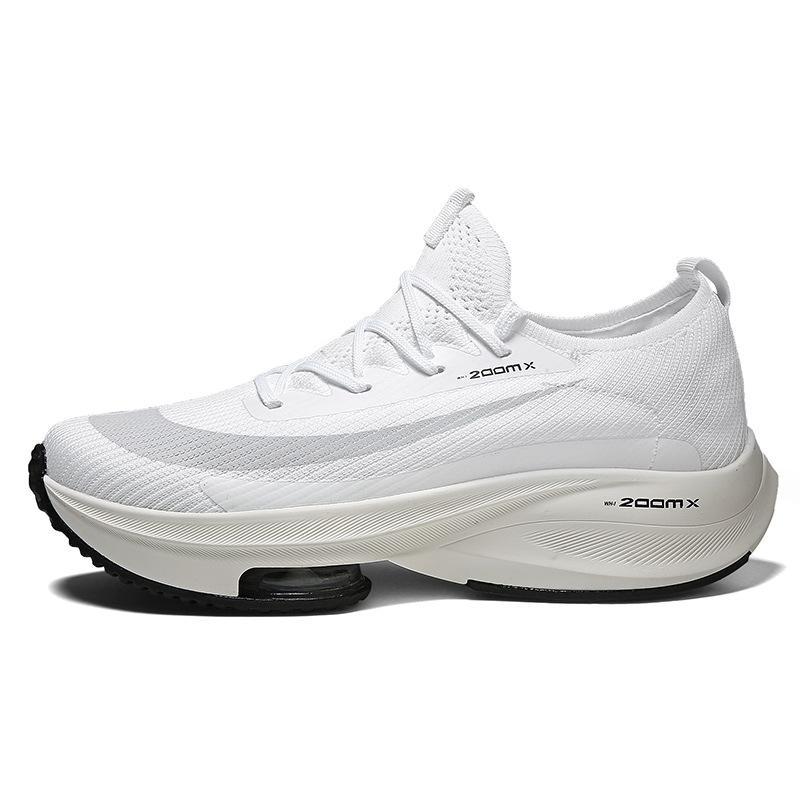 ランニングシューズ メンズレディースジョギングシューズ ショートスプリント 駅伝 マラソンシューズ 通気性抜群 陸上競技オールウェザー部活シューズ |  | 02