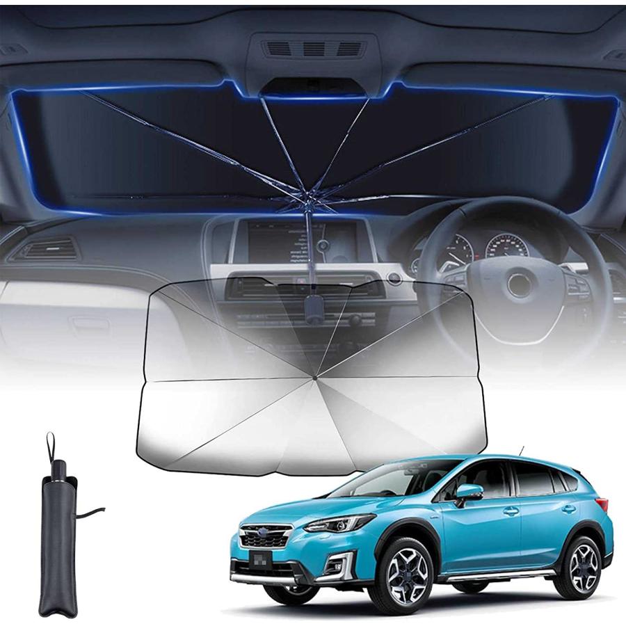 【10本骨 】スバル フォレスター SK系 SKE SK9 SK5 2018.7?現行 に適用 サンシェード 車 サンシェード 傘型 7層 UVカット紫外線遮蔽 折り畳み式 車 |  | 08