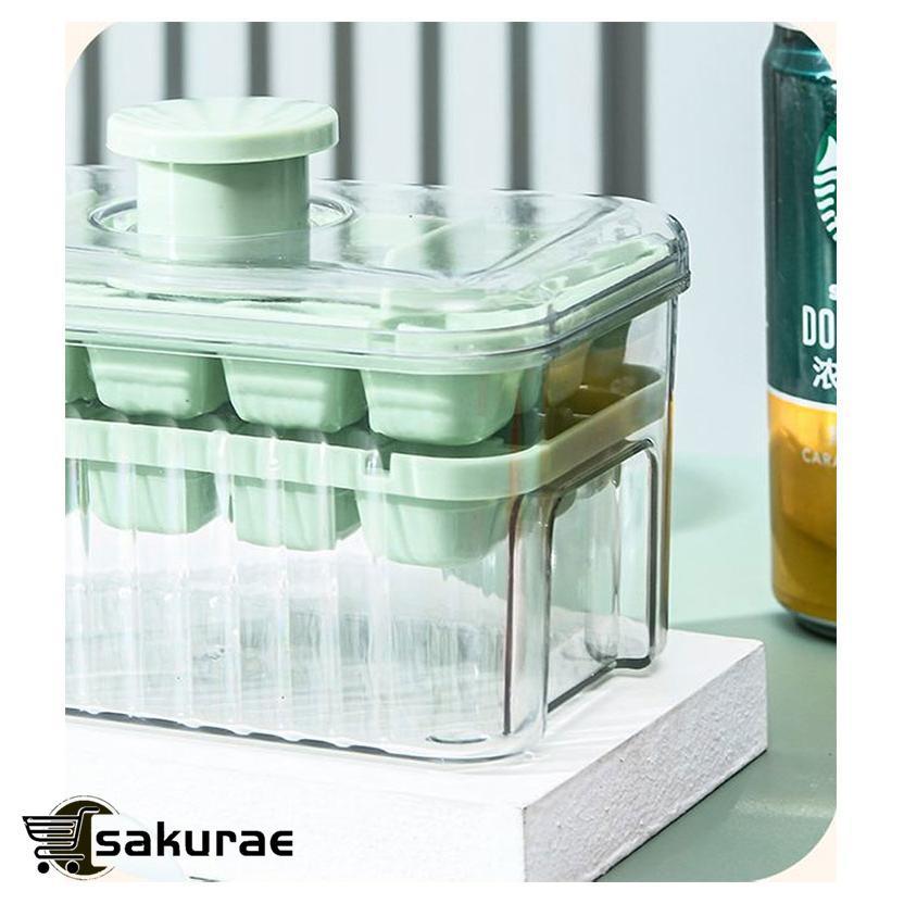 製氷皿 製氷器 製氷機 蓋付き 四角氷 家庭用 大容量 小分け 夏休み アイストレー 15個 28個 30個 56個 冷蔵庫 取り出しやすい簡単に取り |  | 16