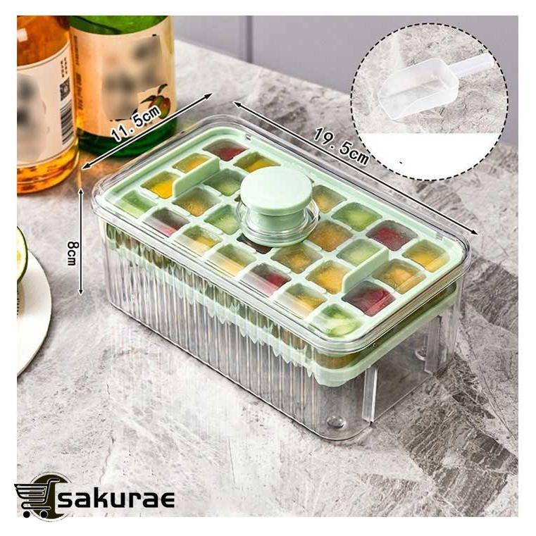 製氷皿 製氷器 製氷機 蓋付き 四角氷 家庭用 大容量 小分け 夏休み アイストレー 15個 28個 30個 56個 冷蔵庫 取り出しやすい簡単に取り |  | 18