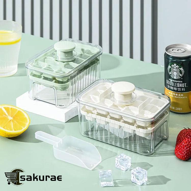 製氷皿 製氷器 製氷機 蓋付き 四角氷 家庭用 大容量 小分け 夏休み アイストレー 15個 28個 30個 56個 冷蔵庫 取り出しやすい簡単に取り |  | 03