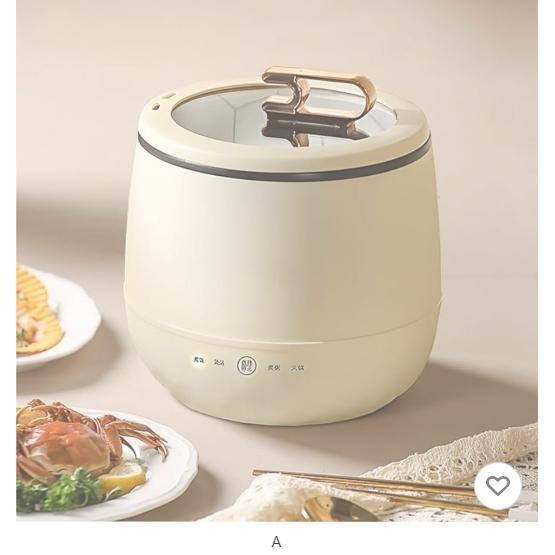 炊飯器 小型 多機能炊飯器 炊きたて コンパクトライスクッカー 小型炊飯器 炊飯ジャー おかゆモード、搭載保温予約機能 早炊き 時短 持ち運び便利 、かわいい炊 |  | 01