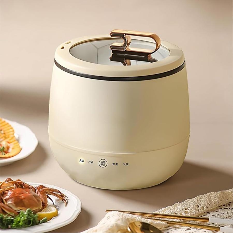 炊飯器 小型 多機能炊飯器 炊きたて コンパクトライスクッカー 小型炊飯器 炊飯ジャー おかゆモード、搭載保温予約機能 早炊き 時短 持ち運び便利 、かわいい炊 |  | 03