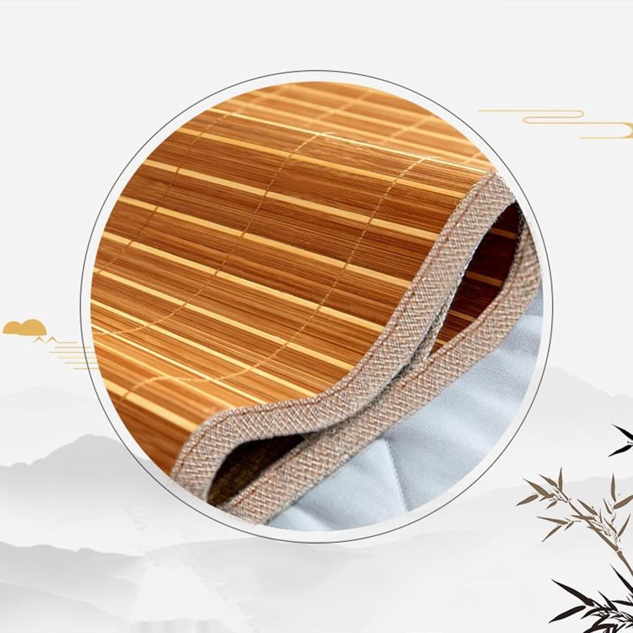 竹マットベッド夏のマットレス い竹マット夏の季節んやりサマースリーピングマット草 シーツ 竹マット 滑り止め籐マットレス 通気性 クール 折りたたみ式ひ 7サ |  | 06
