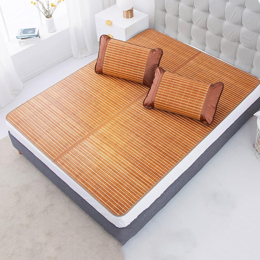 竹マットベッド夏のマットレス い竹マット夏の季節んやりサマースリーピングマット草 シーツ 竹マット 滑り止め籐マットレス 通気性 クール 折りたたみ式ひ 7サ |  | 07