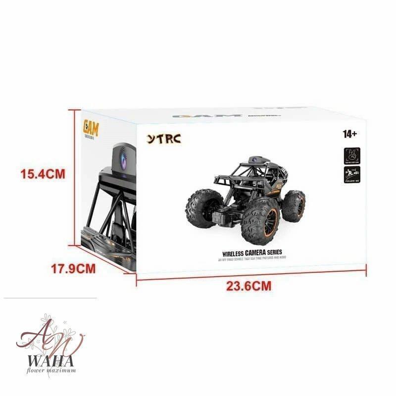 ラジコンカー 子供 オフロード RCカー カメラ付き200w画素 操作時間20分2.4GHz WiFi FPVリアルタイム リモコンカー 子供向け 防振性抜群 走破性抜群 おもちゃ |  | 15