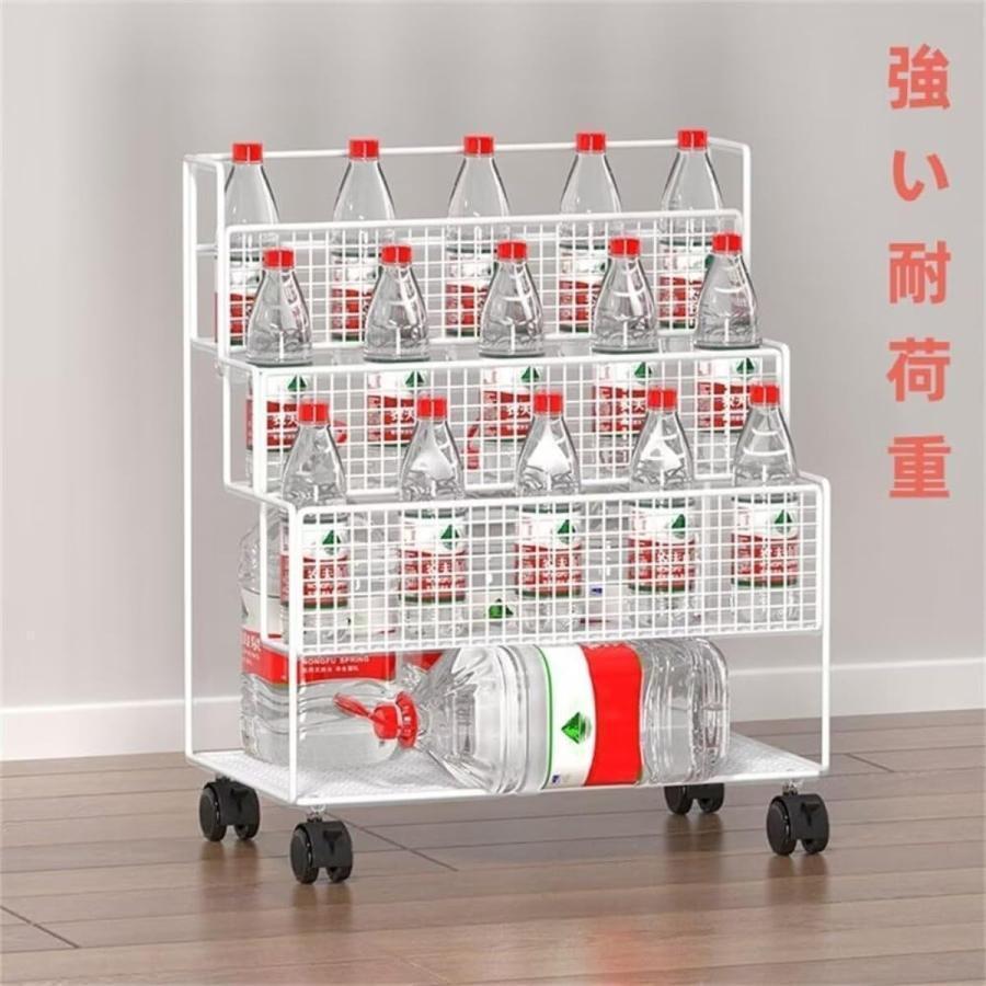 本棚 書類棚 雑誌ラック ファイルワゴン ブックシェルフ キャスター付き デスク下 大容量 移動式 階段式 キャスター付き |  | 06