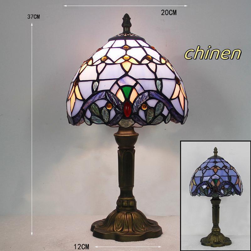 テーブルライト おしゃれ 卓上ライト モロッコ風 ガラス ステンドグラスランプ デスクライト 北欧 おしゃれ アンティーク 間接照明 インテリア ホテル LED |  | 02