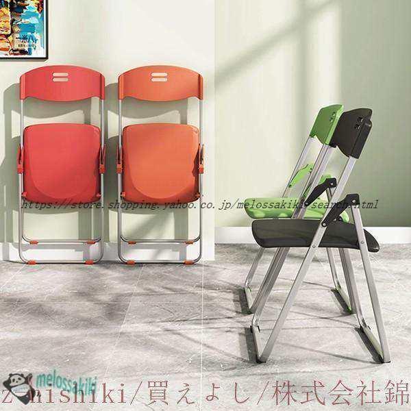 折りたたみチェア ミーティングチェア 会議 パイプ椅子 サイドテーブル付き 一体型 折り畳み 背もたれ付き 持ち運び便利 軽量 耐摩耗性 |  | 03