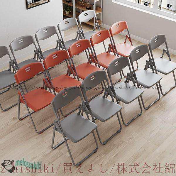 折りたたみチェア ミーティングチェア 会議 パイプ椅子 サイドテーブル付き 一体型 折り畳み 背もたれ付き 持ち運び便利 軽量 耐摩耗性 |  | 05