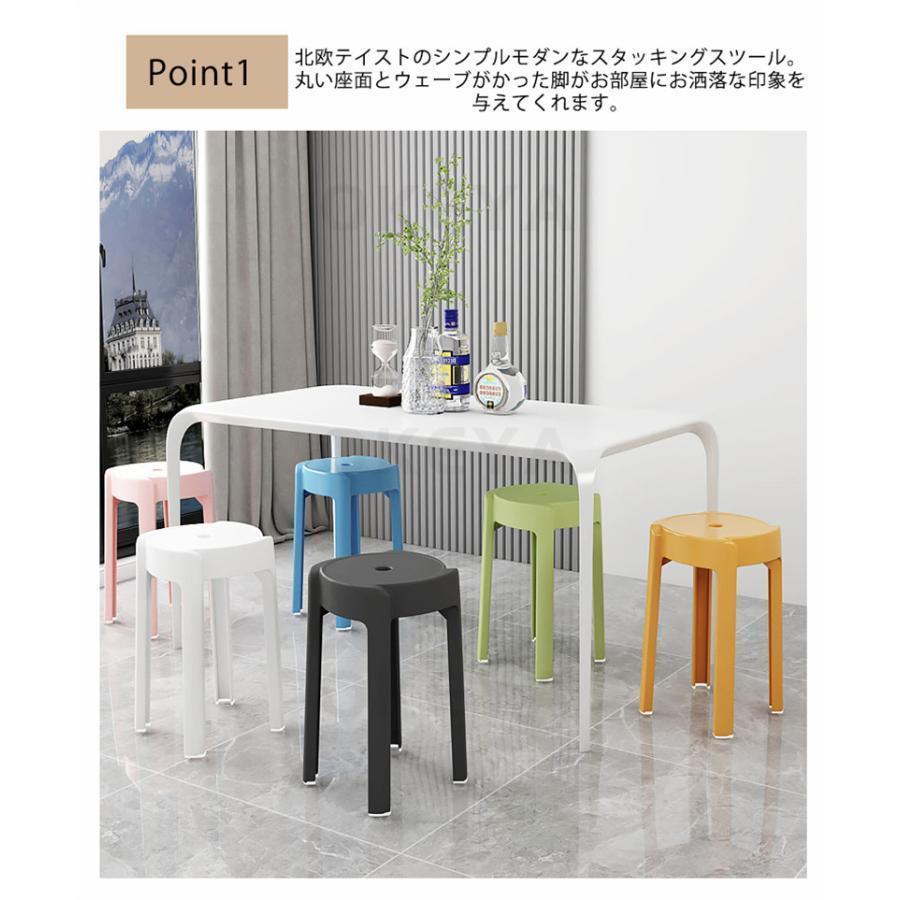 スタッキングチェア スタッキングスツール 屋台イス 椅子 折りたたみチェア スツール プラスチックスツール ラウンドベンチ シンプル リビングルーム 積み重ね |  | 17