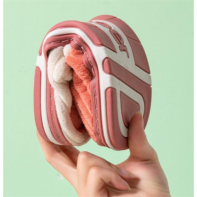 スリッパ ルームシューズ レディース メンズ 来客用 室内用 暖かい 冬用 自宅 滑り止め もこもこ 冷え防止 男女兼用 室内履き |  | 08