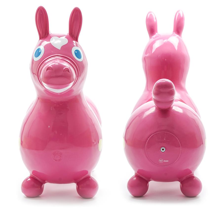 ロディ RODY ピンク ポンプ付 ノンフタル酸 1年保証 正規品 のりもの おもちゃ ギフト 乗用 玩具 室内 乗馬 遊び 男の子 女の子 2歳から｜prismcircus｜03