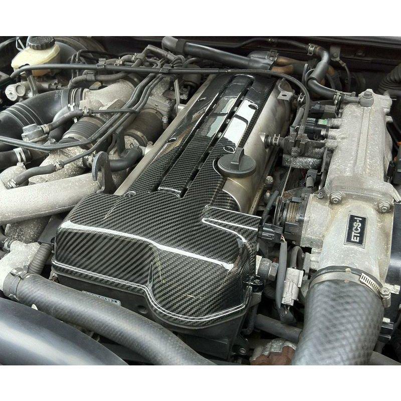 スープラ JZA80 MKIV カーボン タペットカバー 2JZ VVTI 商品の状態が