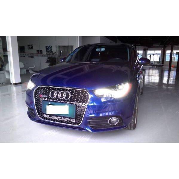 グリル エンブレム アウディ クワトロ quattro ロゴ A1 A3 A4 A5 A6 TT