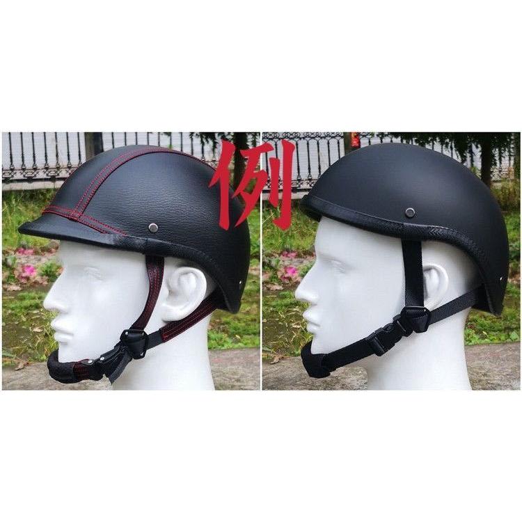 高品質ハーフヘルメット バイク用 ハーレー 半キャップ チープ 新品フリーサイズ人気商品かっこいいヘルメッ 帽 マットブラック バイクヘルメット