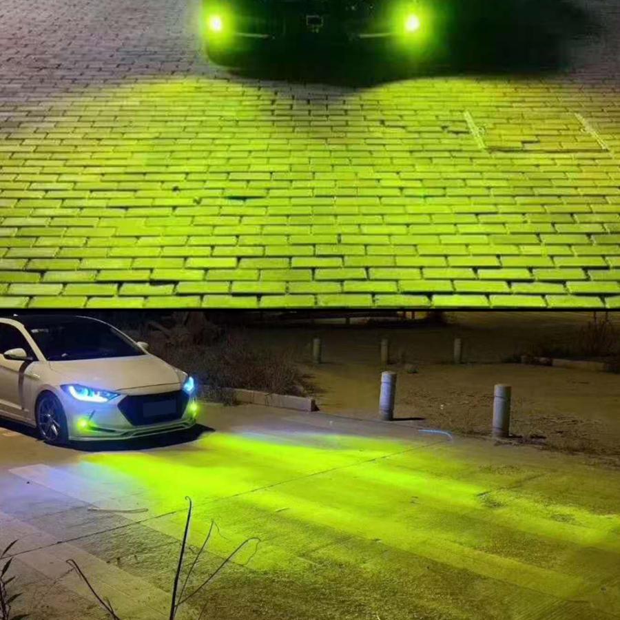 New cd lm ホワイト H3 H3d Ledフォグランプ 車検対応 ライムグリーン H3 H8 Hb4 黄緑 Hb4 V プリズモンショップ 通販 Yahoo ショッピング