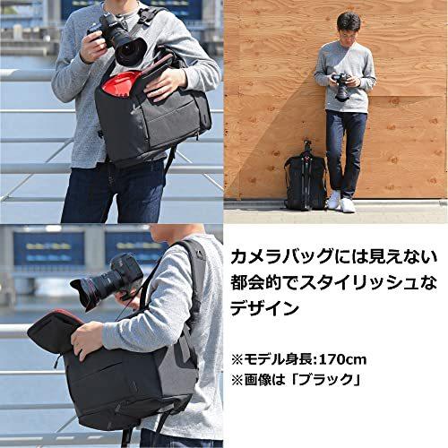 カメラ HAKUBA カメラリュック プラスシェル シティ04 ロールトップバックパック上下2気室 15インチPC収納 ブラック SP-CT04-RBPBK