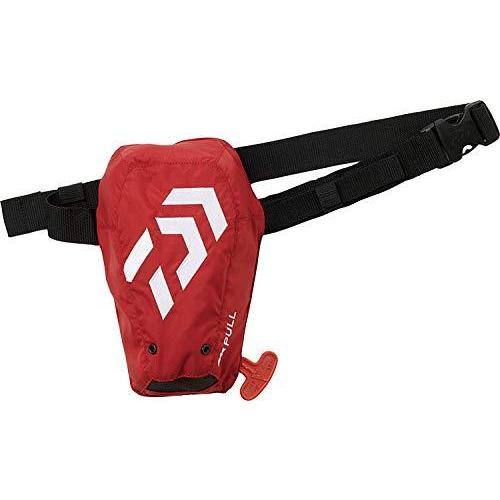 ダイワ(DAIWA) ウォッシャブルライフポーチ(ポーチタイプ手動・自動膨張式) レッド フリー DF-2321