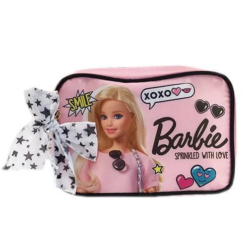 Barbie バービーサテンポーチ コスメポーチ 化粧ポーチ おでかけポーチ 生活雑貨 So3 Privatestageプライベートステージ 通販 Yahoo ショッピング