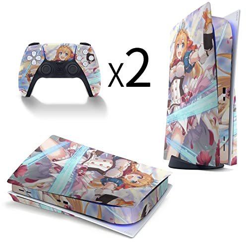 春夏新作 周辺機器 Haision アニメ柄 プリコネr ペコリーヌ Playstation 5 スキンシール ディスクエディション専用 プレイステーション 5 保護シール 保護ス Www Threeriversofs Com