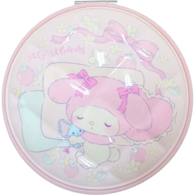 LARME マイメロコラボミラーSanrio サンリオキャラクターズ ぷっくりミラー マイメロディ : あけら