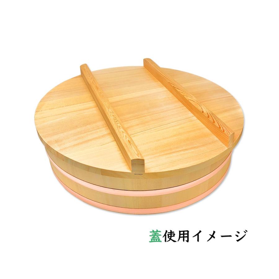 人気新品入荷 最高級 期間限定セール! 木曽サワラ材 蓋付 飯台 寿司桶 - 容器
