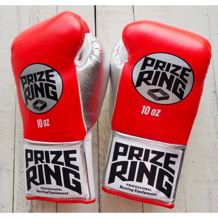 PRIZE RING ボクシンググローブ 8oz レッド Amazon | PRIZE RING／プライズリングボクシンググローブ