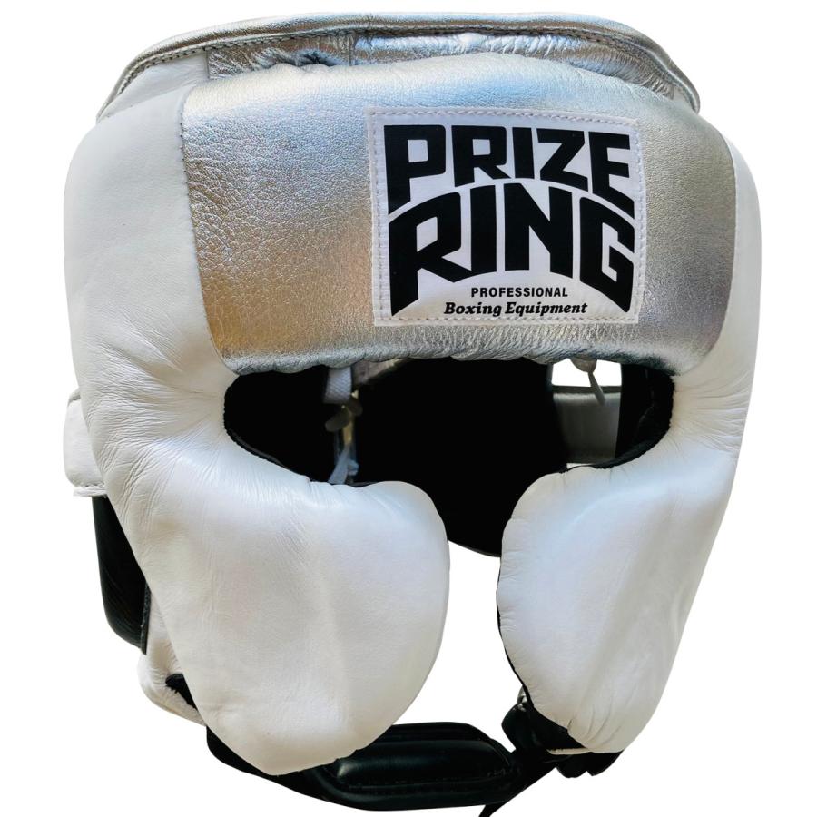 PRIZE RING/プライズリング 本革製ヘッドギア 白/シルバー : 02-010106-01 : プライズリングスポーツ - 通販 -  Yahoo!ショッピング