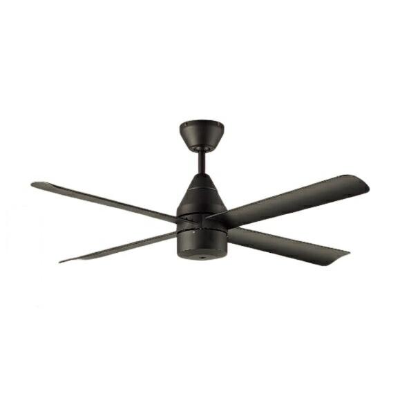 DAIKO ASN-015 LEDシーリングファン 黒 大光電機 シーリングファン（照明器具なし）リモコン付 ASN015