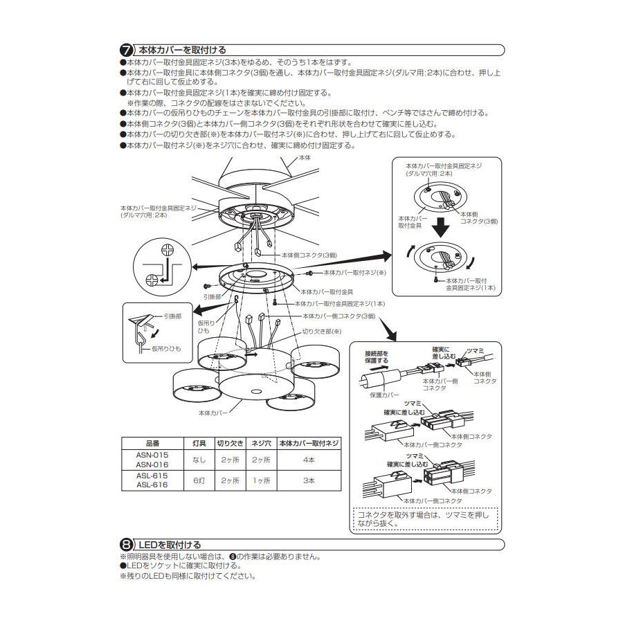 大光電機 シーリングファン（照明器具なし）リモコン付 ASN015